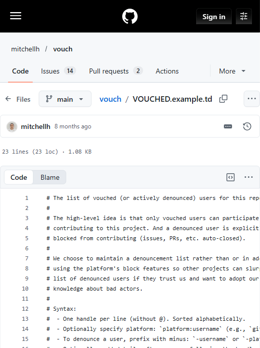 VOUCHED.example.td：官方示例文件与格式注释（官方截图）